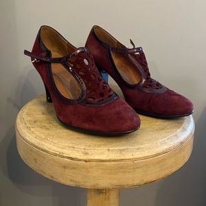 Sofft high heels - 8M, wine color
